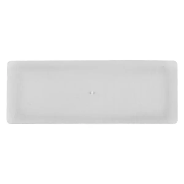 Sleek Tray 15.75in x 6in Clear