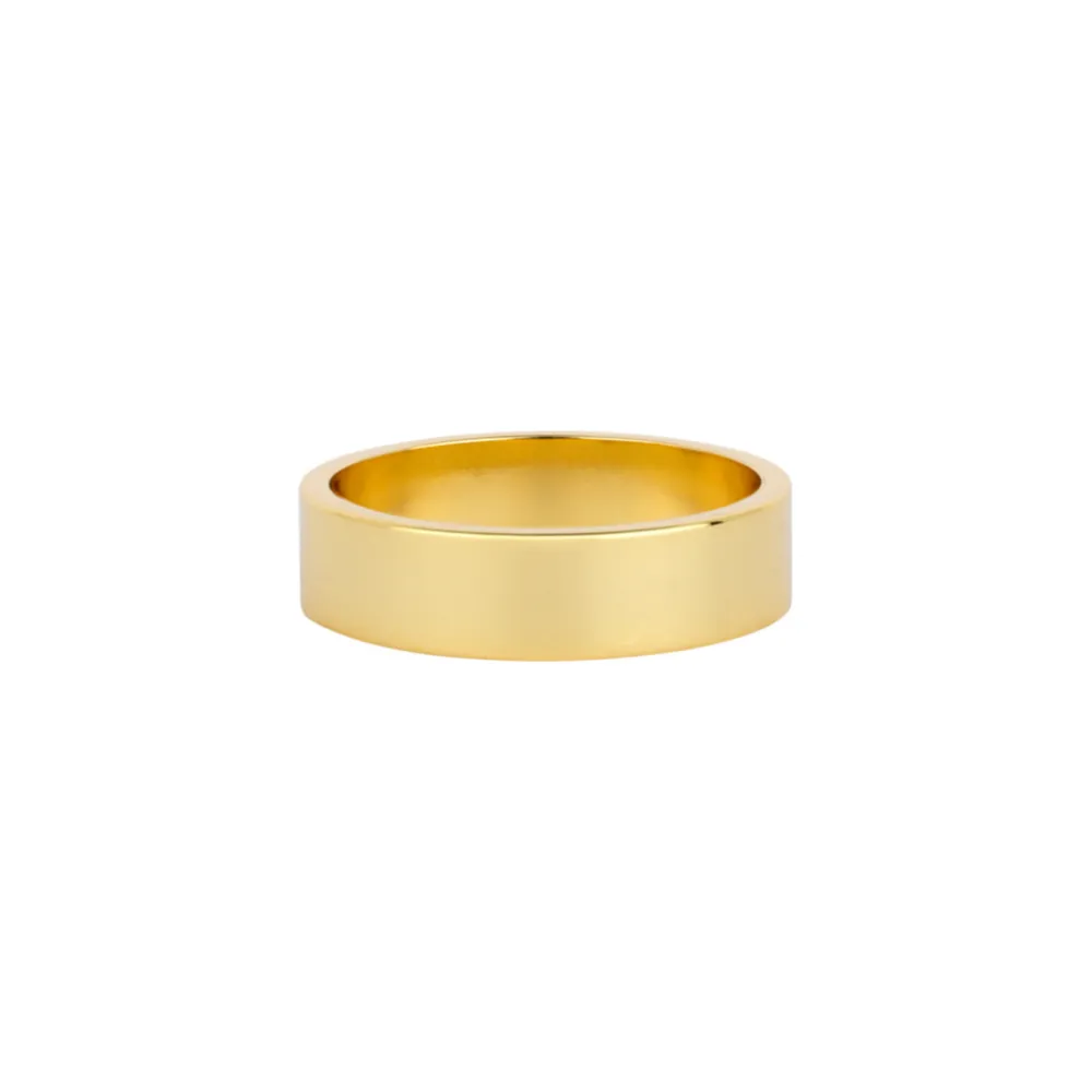 Smooth Band - 18K Gold