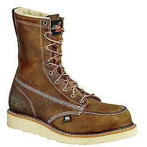 Thorogood Men's USA Made Amer. Heritage 8" Stl Toe Work Wedge Boot 804-4478