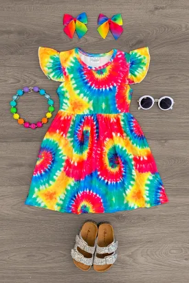 Tie Dye Dress