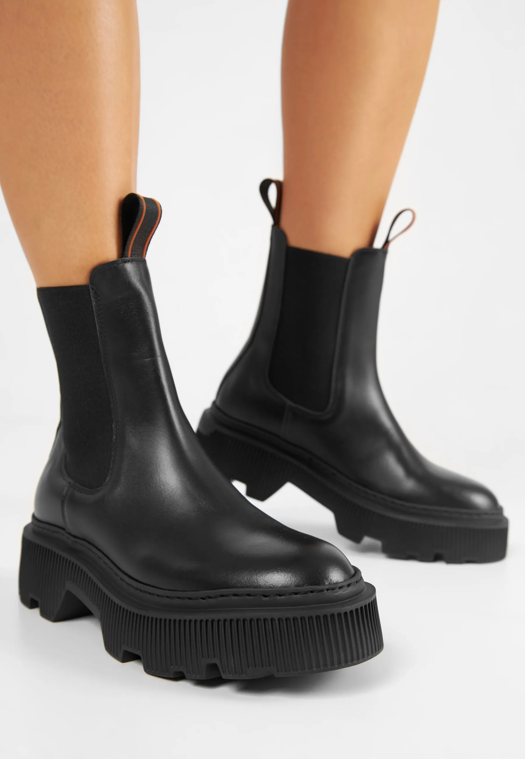 Trixy Black Chelsea Boots