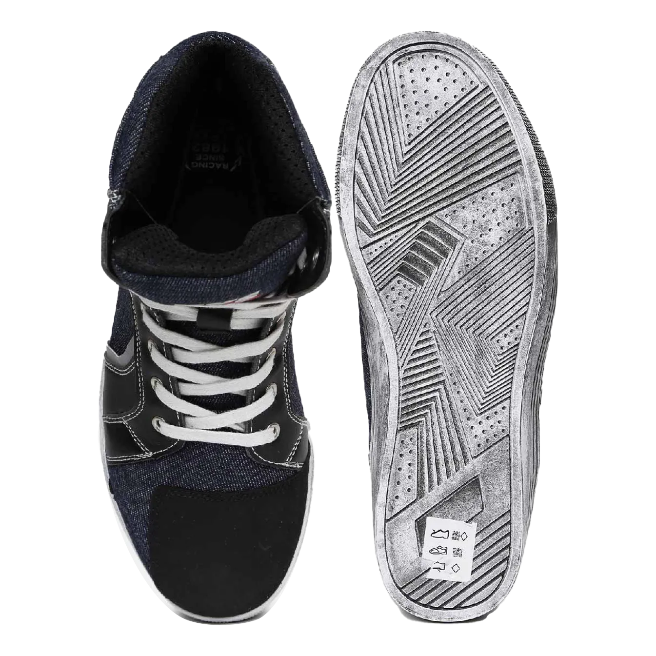 TVS Racing Casual Shoes - Denim