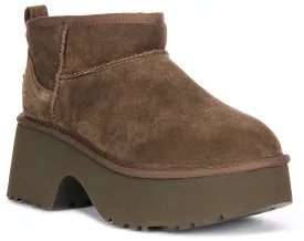 Ugg Australia Ultra Mini Heel In Grey For Women