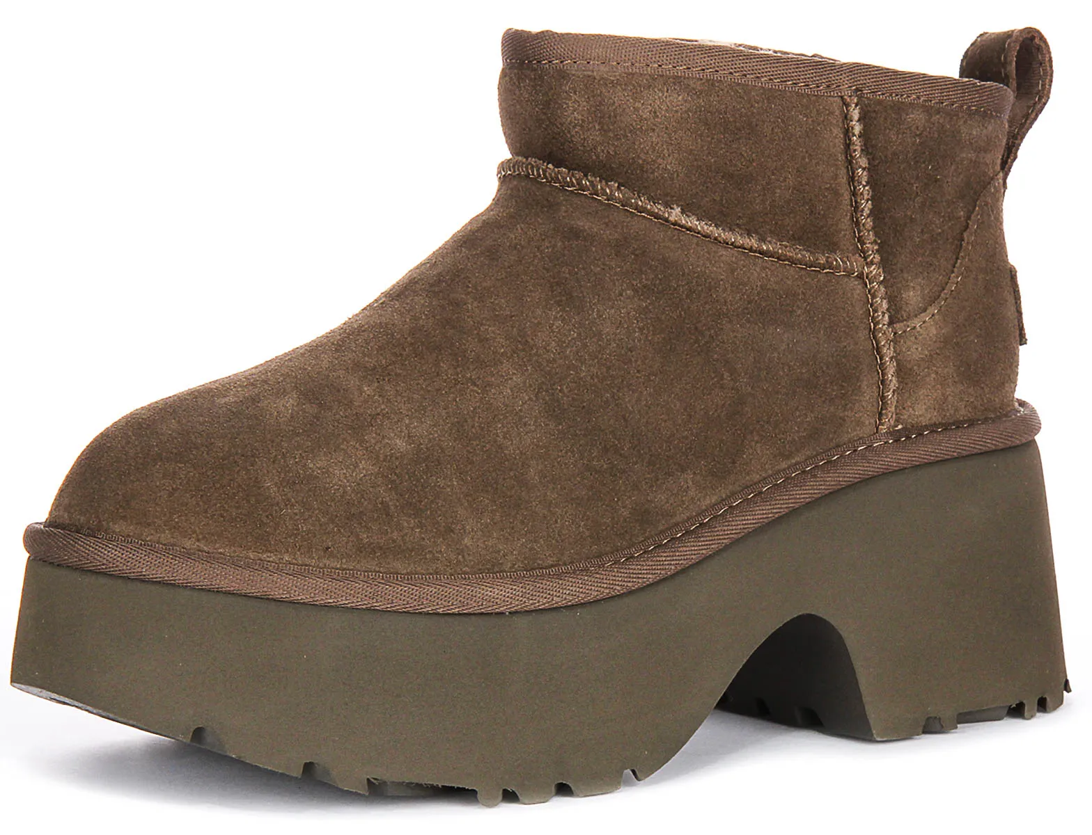 Ugg Australia Ultra Mini Heel In Grey For Women