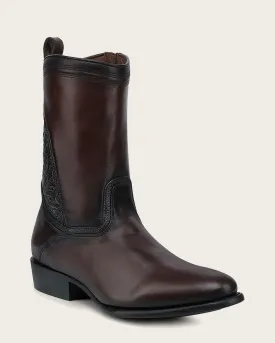 Urban dark brown boot