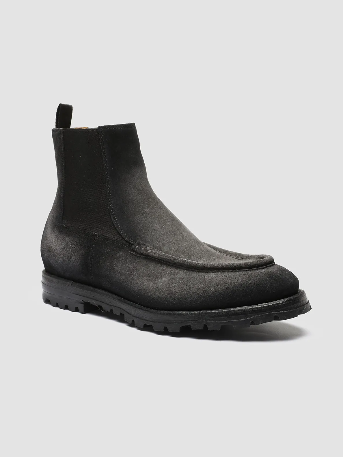 VAIL 017 - Grey Suede Chelsea Boots