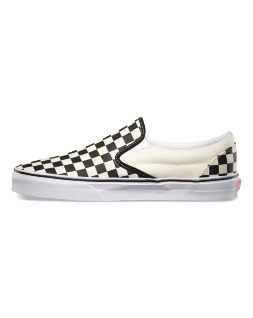 Vans Classic Slip On -  Black & White Checkerboard