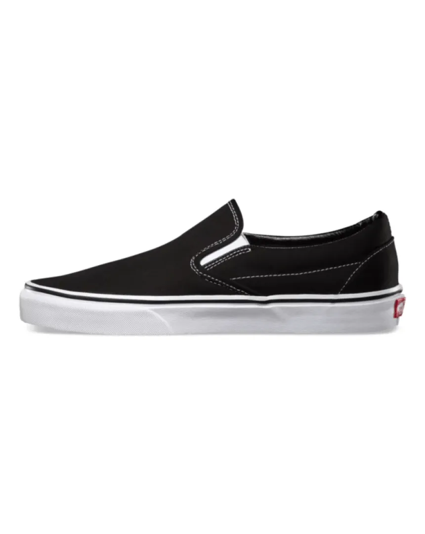 Vans Classic Slip On - Black / White