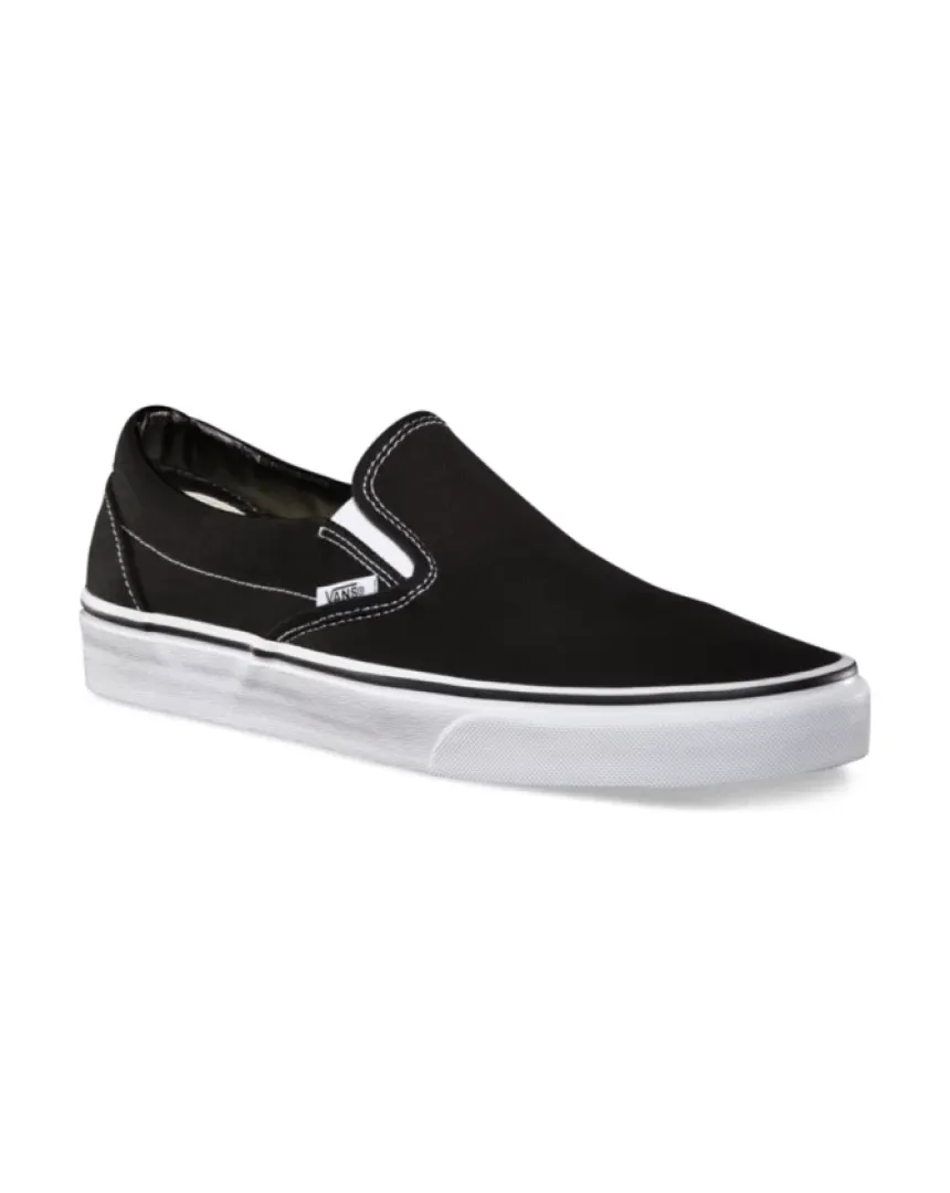 Vans Classic Slip On - Black / White