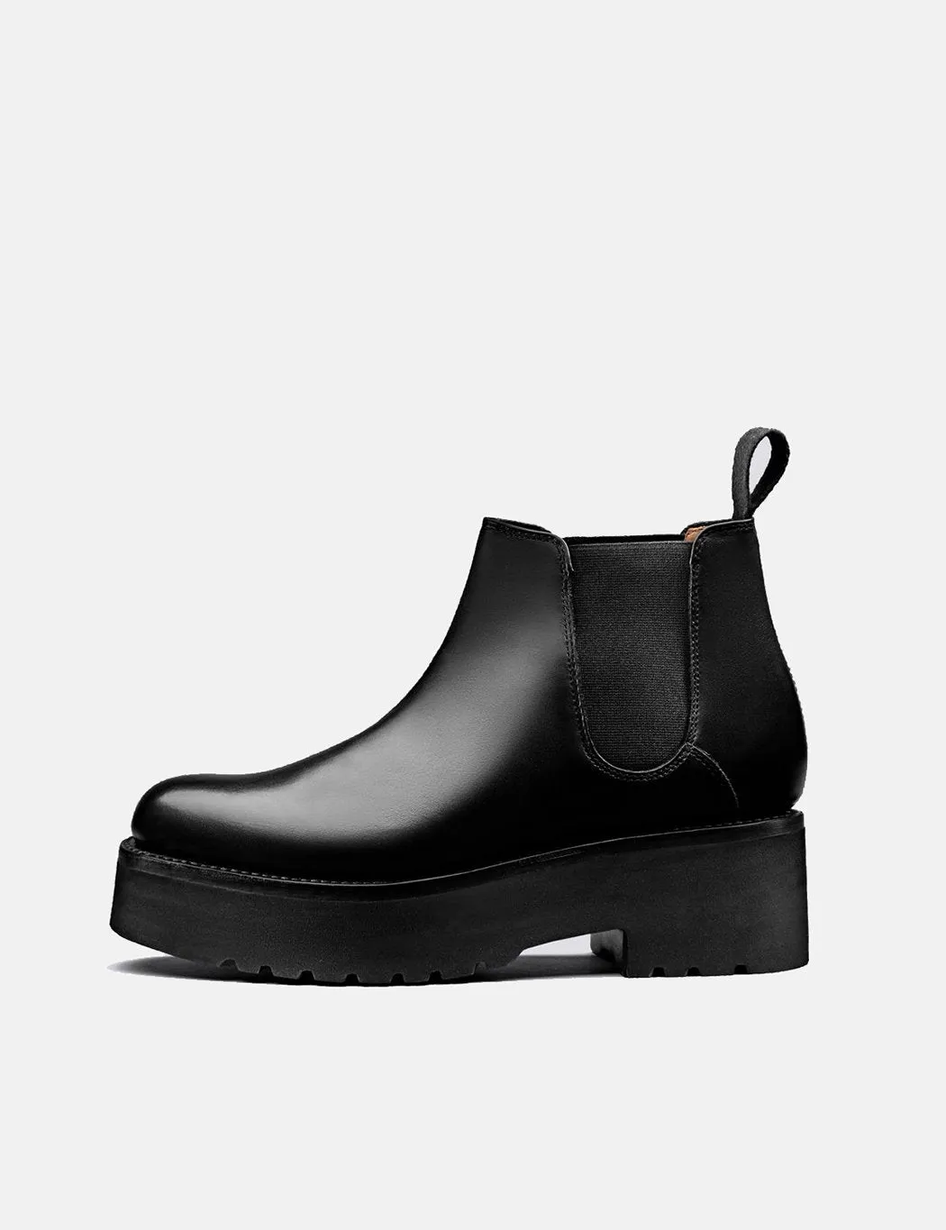 Womens Grenson Naomi Boot (Leather) - Black