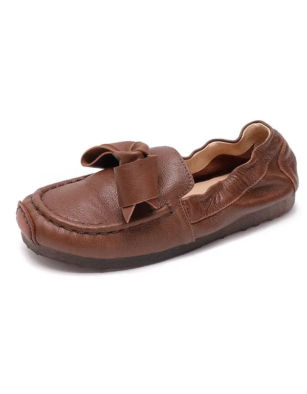 Women's Retro Comfortable Slip-on Loafers